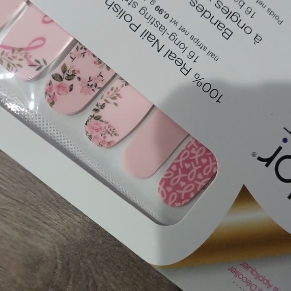 New Color Street nail strips, Hope Blooms, Breast Cancer Awareness set - Picture 3 of 8